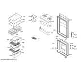Схема №1 KGN33HN6 с изображением Выдвижной ящик для холодильной камеры Bosch 00667038