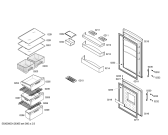 Схема №1 KGN33HN6 с изображением Дверь для холодильника Bosch 00246133
