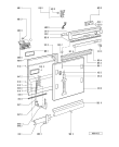 Схема №1 ADG 995 AV с изображением Обшивка для посудомойки Whirlpool 481245370249