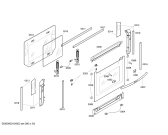 Схема №2 B1644N0GB с изображением Панель управления для электропечи Bosch 00439991