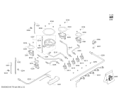 Схема №1 PPQ716B21A ENC.PPQ716B21A 4G+1W BO T70F 2011 с изображением Варочная панель для плиты (духовки) Bosch 00689217