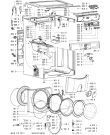 Схема №1 AWM 8900-F с изображением Обшивка для стиралки Whirlpool 481245215991