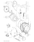 Схема №1 LOA 605 с изображением Обшивка для стиралки Whirlpool 481245216828