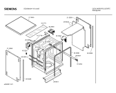 Схема №3 SE25660 Extraklasse с изображением Передняя панель для посудомойки Siemens 00350215