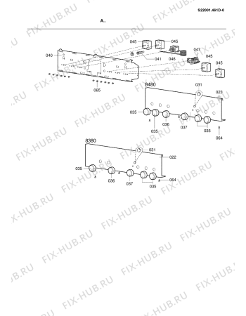 Схема №2 BKH 7602/1 SCHWARZ с изображением Переключатель для плиты (духовки) Whirlpool 480121102542