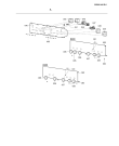 Схема №2 CK 7482 R с изображением Клавиша для плиты (духовки) Whirlpool 480121102678