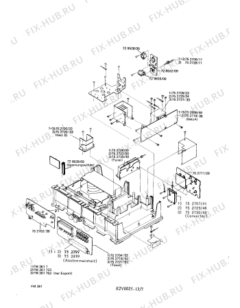 Схема №2 FM361763 с изображением Инструкция по эксплуатации для видеотехники Siemens 00530310