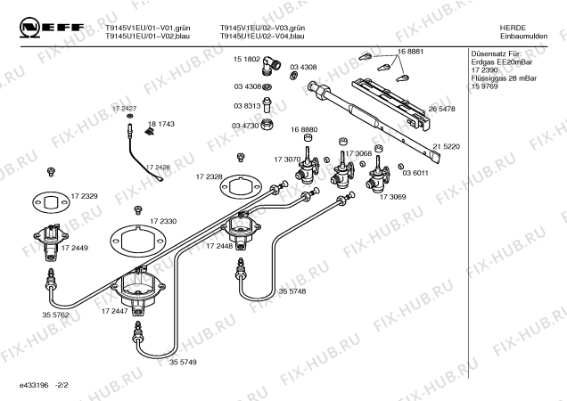 Схема №1 T9145V1EU с изображением Переключатель для духового шкафа Bosch 00167076