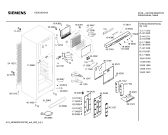 Схема №1 KS36U645 с изображением Дверь для холодильника Siemens 00241816