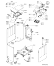 Схема №1 AWE 9026 P с изображением Обшивка для стиралки Whirlpool 481010504043