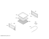 Схема №1 BS220110 с изображением Рамка для плиты (духовки) Bosch 00684054