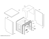 Схема №1 SE24E832EU с изображением Столешница для посудомойки Bosch 00478023