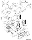 Схема №1 EGS7658SOX с изображением Шланг для электропечи Aeg 3541899013