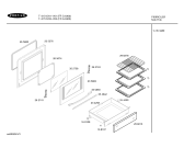 Схема №1 FRG6300 с изображением Декоративная панель для плиты (духовки) Bosch 00172824