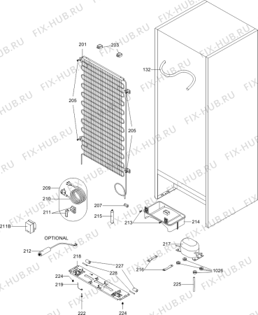 Схема №1 NRF71430W (180848) с изображением Другое для холодильника Gorenje 228456