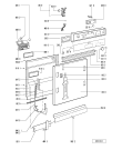 Схема №1 GSI 5630 W-SW с изображением Панель для посудомоечной машины Whirlpool 481245371022