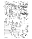 Схема №1 GSF 7499 TW-WS с изображением Панель для посудомоечной машины Whirlpool 481245370657
