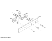 Схема №1 B85H42N0MC с изображением Панель управления для электропечи Bosch 00671141