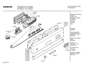 Схема №1 SE54560EU с изображением Передняя панель для посудомойки Siemens 00350275