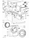 Схема №1 AWOE 8348 с изображением Декоративная панель для стиралки Whirlpool 480111103412