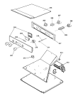 Схема №1 AKL307IX (F154245) с изображением Дверка для духового шкафа Indesit C00568927