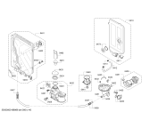 Схема №1 S58M53X2EU, SuperSilence с изображением Силовой модуль запрограммированный для посудомойки Bosch 12007585