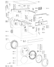 Схема №1 AWOD43059 (F091435) с изображением Руководство для стиралки Indesit C00366209