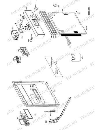 Схема №2 ADG 150/3 WS с изображением Обшивка для посудомойки Whirlpool 481290508814