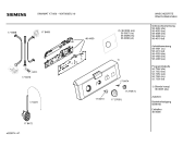 Схема №1 WXT850EU Siemens SIWAMAT XT 850 с изображением Панель управления для стиралки Siemens 00360035