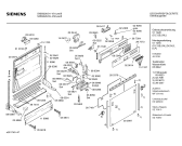 Схема №1 SN59326 с изображением Панель для посудомойки Siemens 00287573