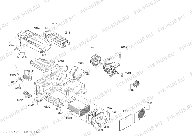 Схема №1 WTG864B8SN с изображением Панель управления для электросушки Bosch 11013056