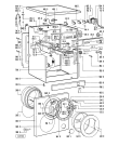 Схема №1 AWM 276/1 с изображением Декоративная панель для стиралки Whirlpool 481945919393