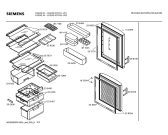 Схема №2 KG24E16TI с изображением Дверь для холодильной камеры Siemens 00238934