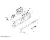 Схема №1 DI460130 с изображением Модуль управления для посудомойки Bosch 00640275