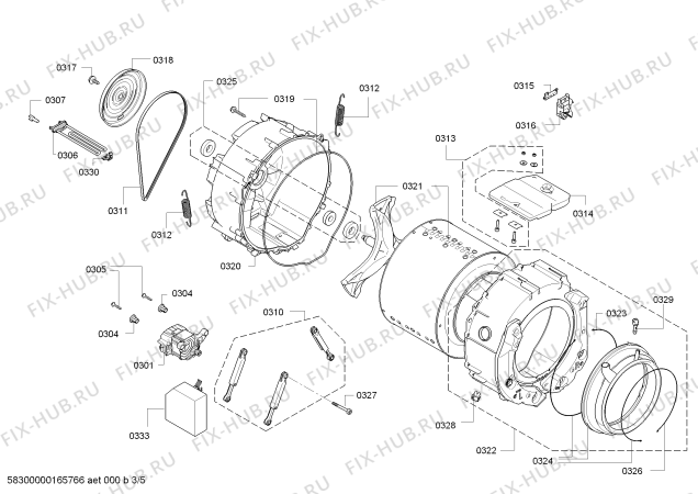 Схема №1 WM14S363FG varioPerfect iQ700 с изображением Панель управления для стиралки Siemens 00744662