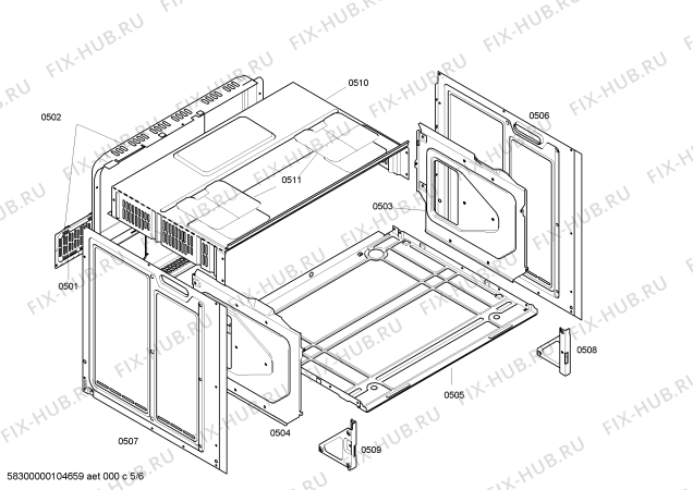 Схема №1 HE600421 с изображением Ручка переключателя для плиты (духовки) Siemens 00425776