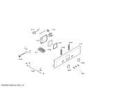 Схема №2 HBN230260E Horno bosch indpnd.multf.negr.reloj ec2 с изображением Передняя часть корпуса для духового шкафа Bosch 00668426