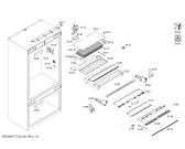 Схема №2 CIB30M1ER1 с изображением Монтажный набор для холодильной камеры Bosch 12011254