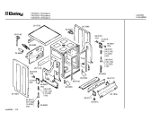 Схема №2 V4527 с изображением Боковая часть корпуса для посудомоечной машины Bosch 00207880