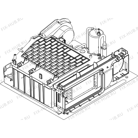 Взрыв-схема стиральной машины Asko T756HPW (456342, TD70.1HP) - Схема узла 04