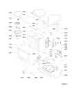 Схема №1 MAX 19/AW/2 с изображением Дверка для микроволновой печи Whirlpool 481244269454