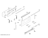 Схема №2 U1644N0GB с изображением Панель управления для плиты (духовки) Bosch 00446313