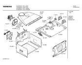 Схема №1 HE27054 с изображением Панель управления для плиты (духовки) Siemens 00357000