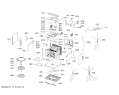 Схема №2 3HW440X с изображением Панель управления для электропечи Bosch 00683695