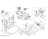 Схема №1 HBA73B530 с изображением Панель управления для плиты (духовки) Bosch 00705027