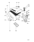 Схема №1 HOO 531 W 200 162 03 с изображением Обшивка для электровытяжки Whirlpool 481927738068