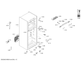 Схема №2 KD56NVI34N SIEMENS с изображением Дверь морозильной камеры для холодильной камеры Bosch 00776165