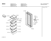 Схема №1 GSS2201CH с изображением Передняя панель для холодильной камеры Bosch 00214605