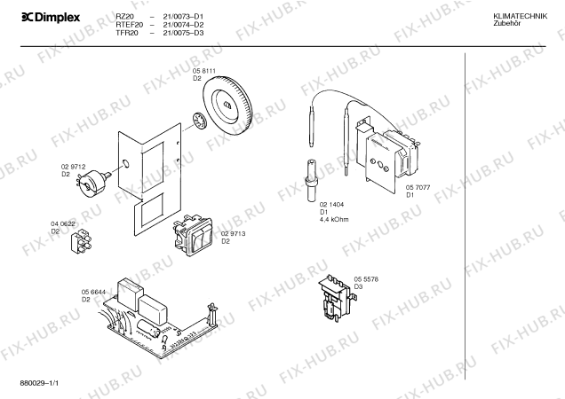 Схема №1 2NF1820 RZ20 с изображением Терморегулятор для духового шкафа Bosch 00057077