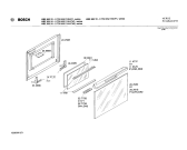Схема №1 0750452169 HBE682U с изображением Панель для электропечи Bosch 00115207